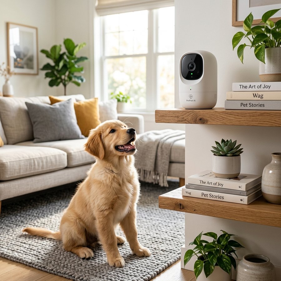 AI Pet Cameras for Dogs: Monitor Behavior While You're at Work
